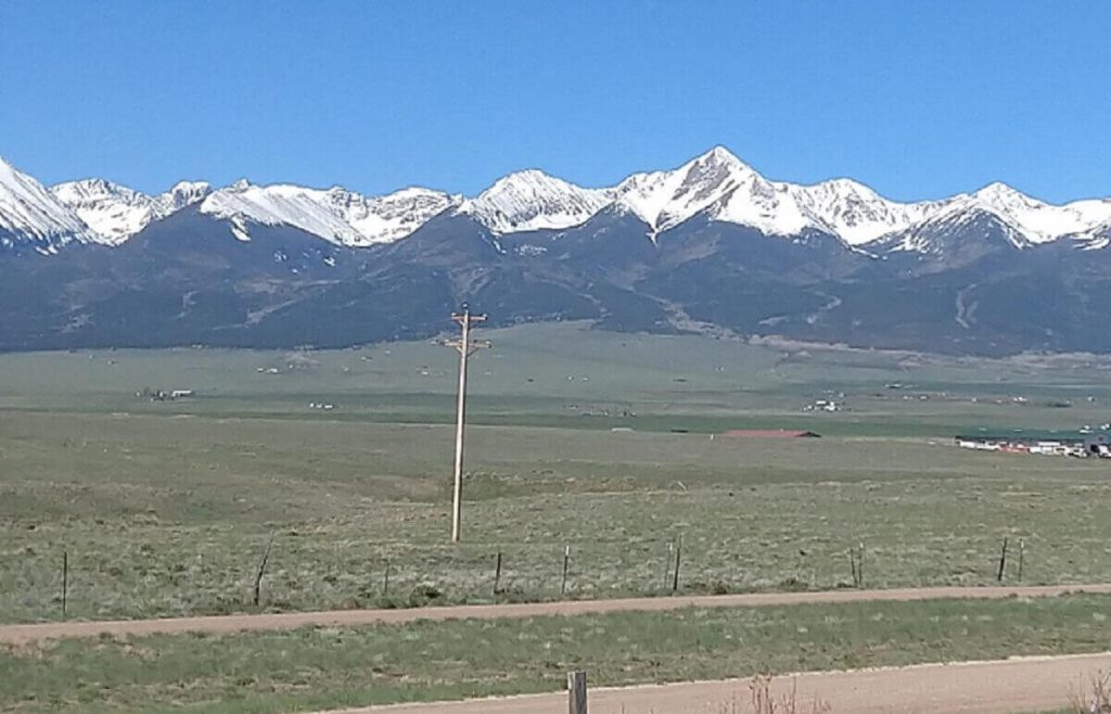 Valley view from 7900 feet