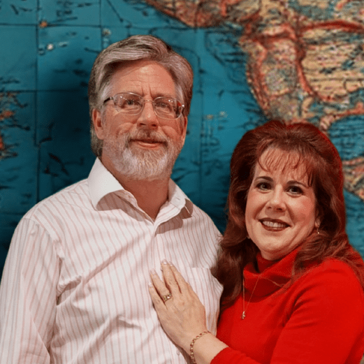 cropped couple map bckgrnd